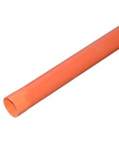 PVC discharge pipe Ø80x3m, thin