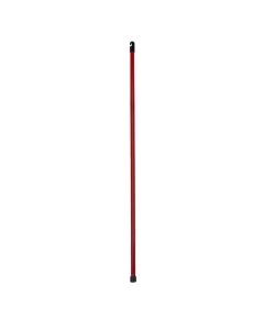 Cleaning stick, "Vileda", metal, red, 130 cm, 1 piece