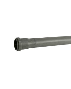 Pipe, polypropylene, Ø40mmx1m, with 1 rubber