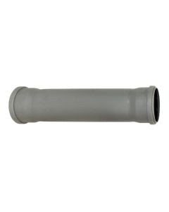 Pipe, polypropylene, Ø110mmx0.5m, with 2 rubber