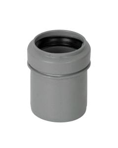 Reducing, polypropylene, Ø50x40mm, with rubber