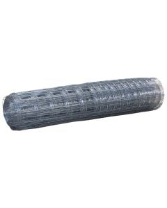 Welded wire mesh, steel galvanized,  80x100 mm, Ø1.6 mm, 1.5x20 m