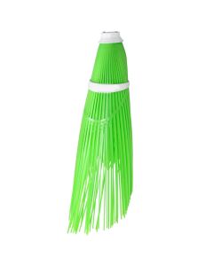 Cleaning broom, "Verde", industrial, plastic, 60 cm, green, 1 piece