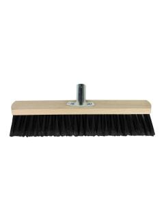Cleaning broom, "Corsia", industrial, wood, 40 cm, beiege, 1 cope