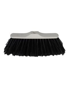 Cleaning broom, industrial, plastic, 28 cm, beiege, 1 cope