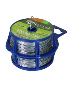 FILO ZINCATO BOBINA PLAST.0,7MM X 100MT