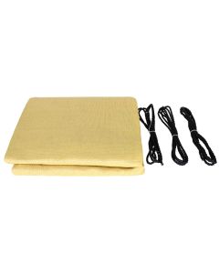 Shade sail, Verdelook, 3.6x3.6x3.6 m, 160 g/m², polyethylene, beige