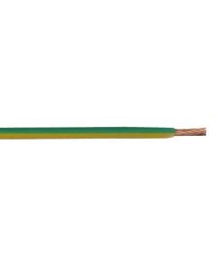 Flexible power cable 1x1.5mm², Green&yellow color N07V-K, Fire resistant