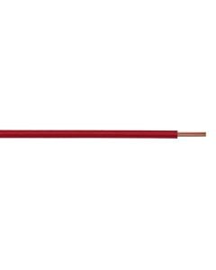 Flexible power cable 1x1.5mm², Red color N07V-K, Fire resistant