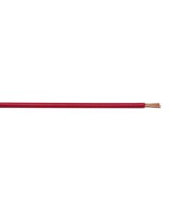 Flexible power cable 1x2.5mm², Red color N07V-K, Fire resistant