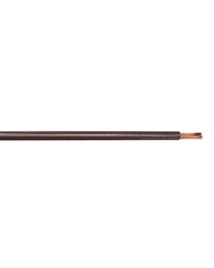Flexible power cable 1x6mm², Brown color N07V-K, Fire resistant