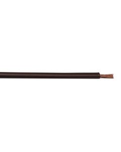 Electrical wire 1x10mm², Brown color N07V-K, Fire resistant