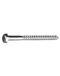 Wood screws hexagonal head, 8x100 DIN571, ZINC