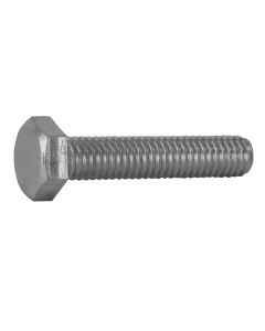 Hexagonal head bolts DIN933, M6X25mm, ZINC