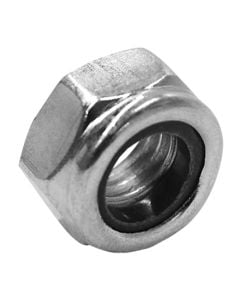 Hex Nuts with Plastic Inserts M12, ZINC