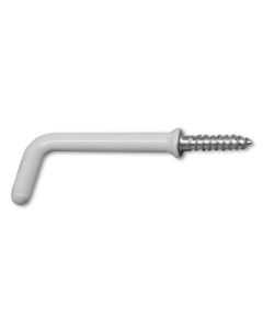 L type screw with plastic 30mm, ZINC