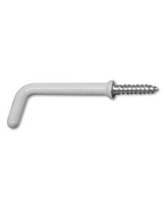 L type screw with plastic 40mm, ZINC