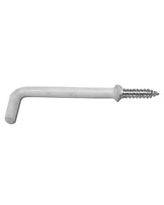 L type screw with plastic 75mm, ZINC