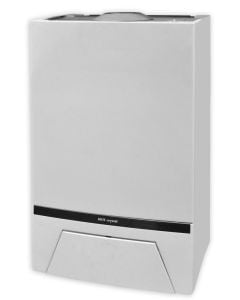 Gas water heater for central heatting and hot water