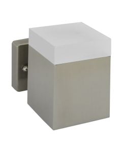 stainless steel body, acrylic shade, size:L:139*W:80*H:113mm, 230V, 16pcs LED included, IP44