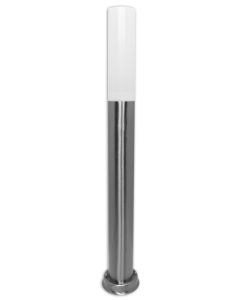 stainless steel body, PC shade, size: L:110*W:110*H:500mm, 230V, Max 60W, E27, bulb not included. IP