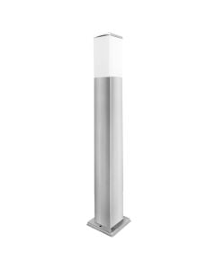 stainless steel body, PC shade, size: L:125*W:125*H:800mm, 230V, Max 60W, E27, bulb not included. IP