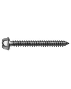 Self tapping screws Stainless steel hex washer head 5.5x50mm, ZINC