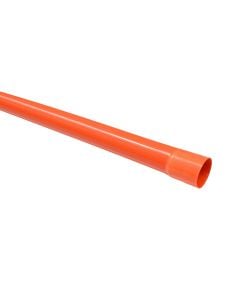 PVC discharge pipe Ø50x3 m, thick