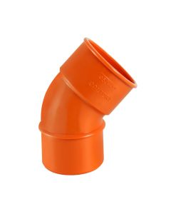 Elbow, PVC,  Ø50mmx45°