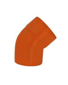 Elbow, PVC,  Ø110mmx45°