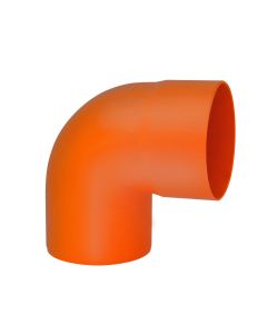 Elbow, PVC, Ø100mmx90°