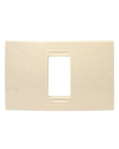 1 mod. Cover frame cream Unica Allegro