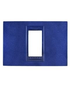 1 mod. Cover frame indigo blue Unica Allegro