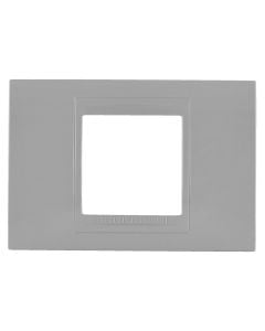 2 mod. Cover frame technical grey Unica Allegro