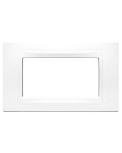 4 mod. Cover frame white Unica Allegro