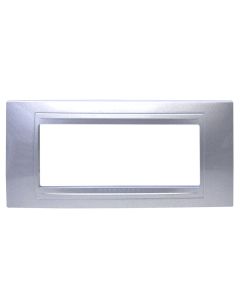 6 mod. Cover frame glacier blue Unica Allegro