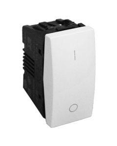 Two pole switch White Unica Top