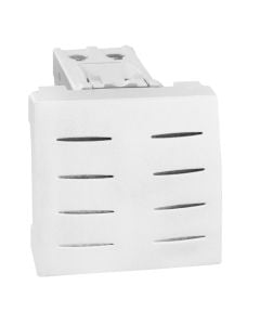 buzzer 230V, 50-60Hz w adjustable tone aluminium Unica Top