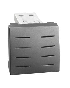 buzzer 230V, 50-60Hz w adjustable tone graphite Unica