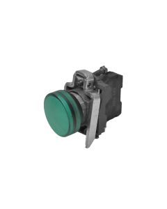 Green LED signal lamp 230 V