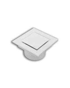 Exhaust fan extra thin 135m³/h, fan weel F80mm, 230V - 50Hz