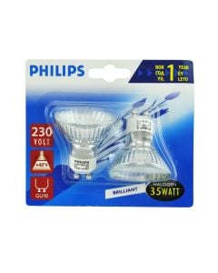 Halogen Lamp twistline 35W GU10-230V, MR16 40° 2/blister