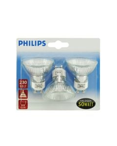 Halogen Lamp twistline 50W GU10-230V, MR16 40° 3/blister