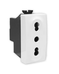 Bivalent socket ABB 1 P + T 10/16A