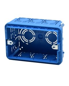 Rectangular three module box