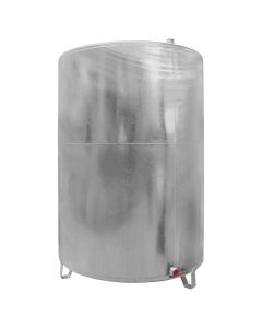Water deposit, 5000 lt, galvanized, vertical