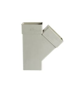 Branch, PVC, 100x60mm, white