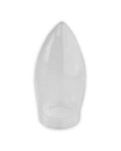 candle glass lampshade clear Ø31.5mm