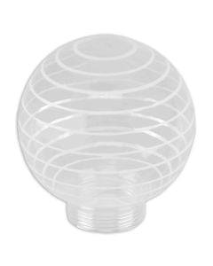 globe glass lampshade Ø31.5mm
