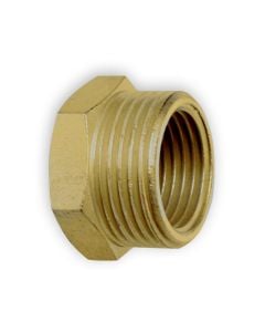 Reduced Bronze Nipple Shot blast  3/4X1/2"